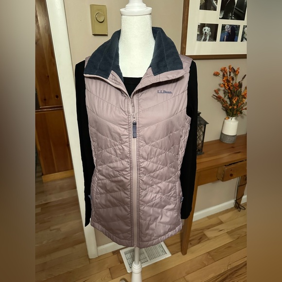 LLBean fleece lined vest - Picture 6 of 8
